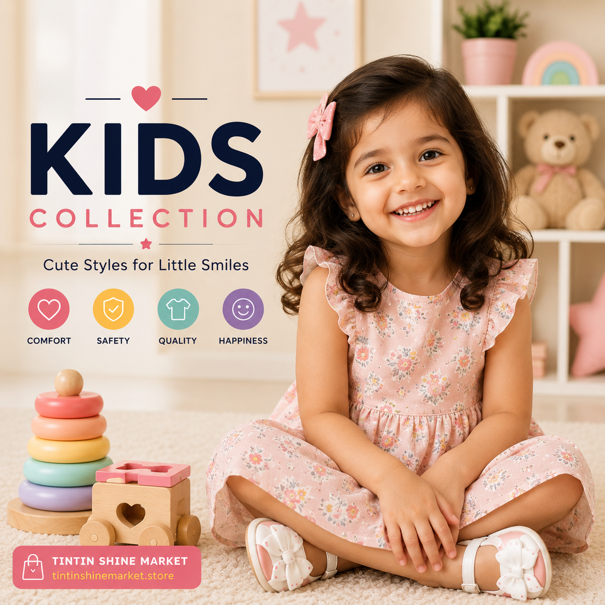 Girls Collection – Trendy Girls Fashion, Dresses & Accessories | Tintin Shine Market