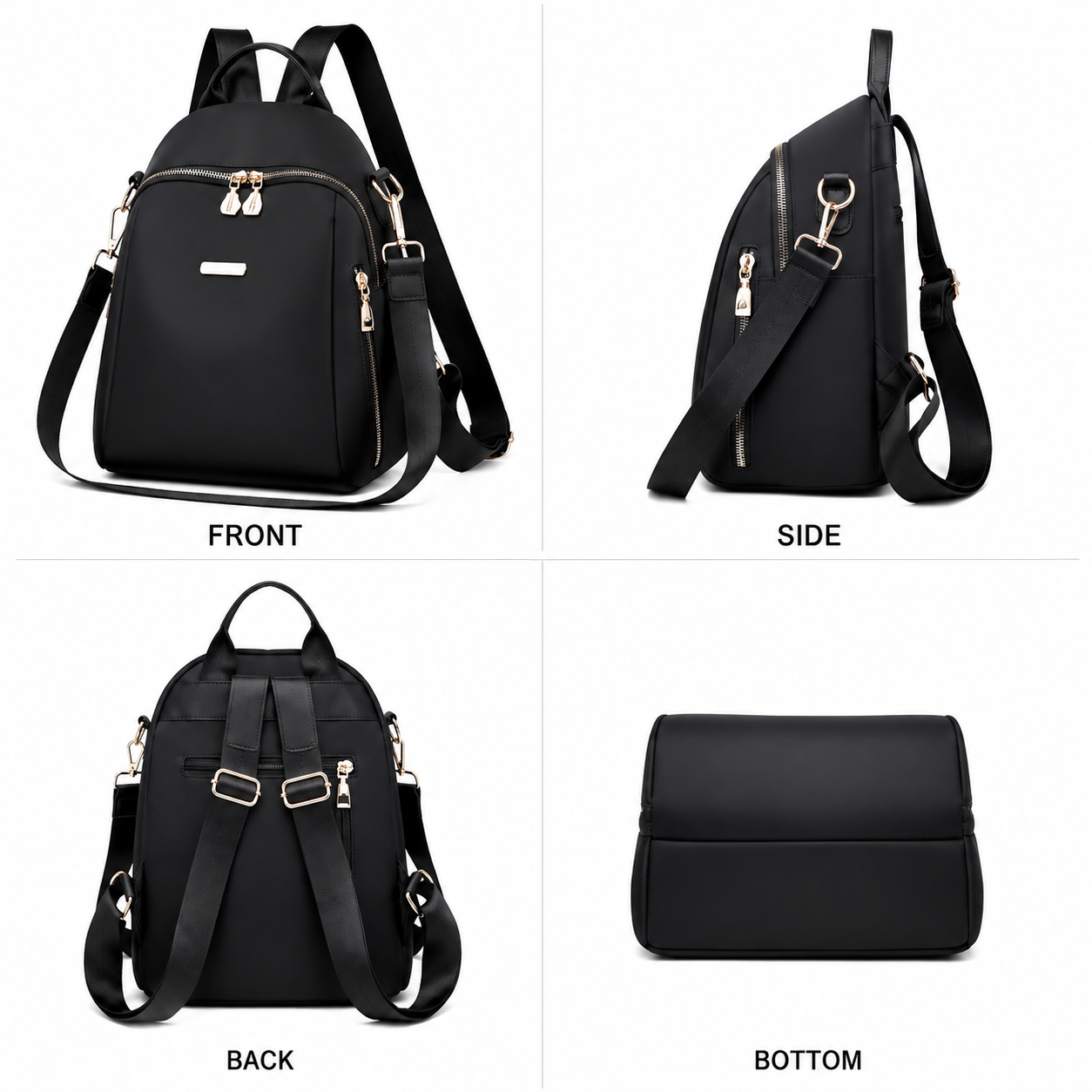 Women's Anti-Theft Waterproof Mini Backpack | Convertible Shoulder Bag & Travel Backpack for Women
