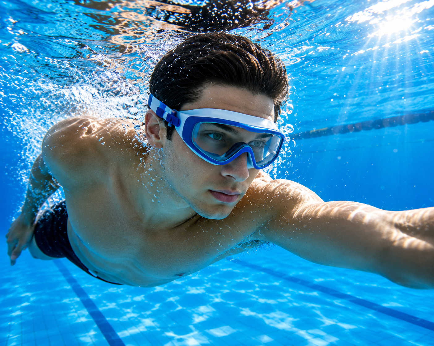 Anti-Fog Swimming Goggles for Kids, Men & Women | UV Protection Leak Proof Swim Glasses | Tintin Shine Market
